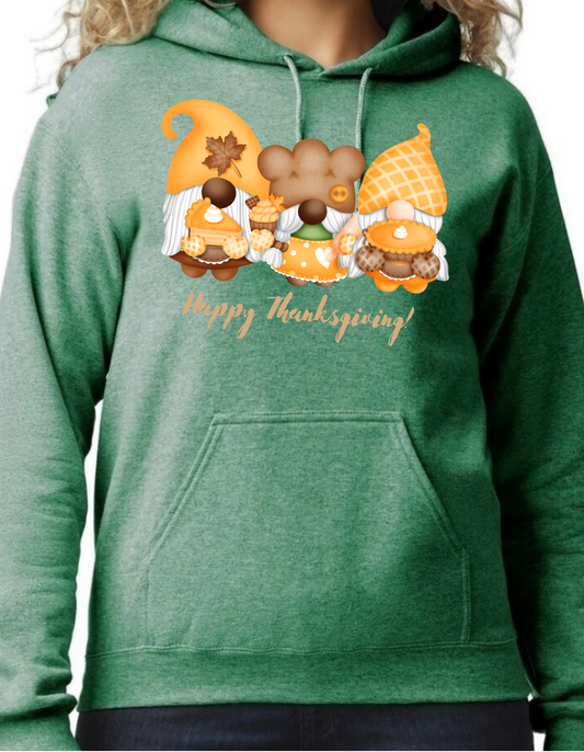 Happy Thanksgiving Gnome Hoodie