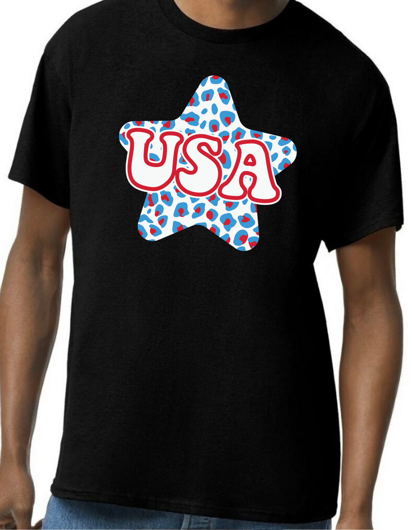 USA Star Graphic Tee