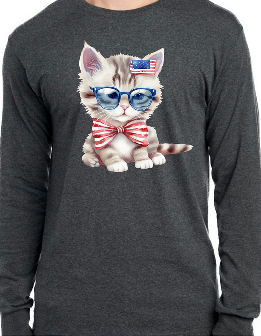 Patriotic Kittens Longsleeve