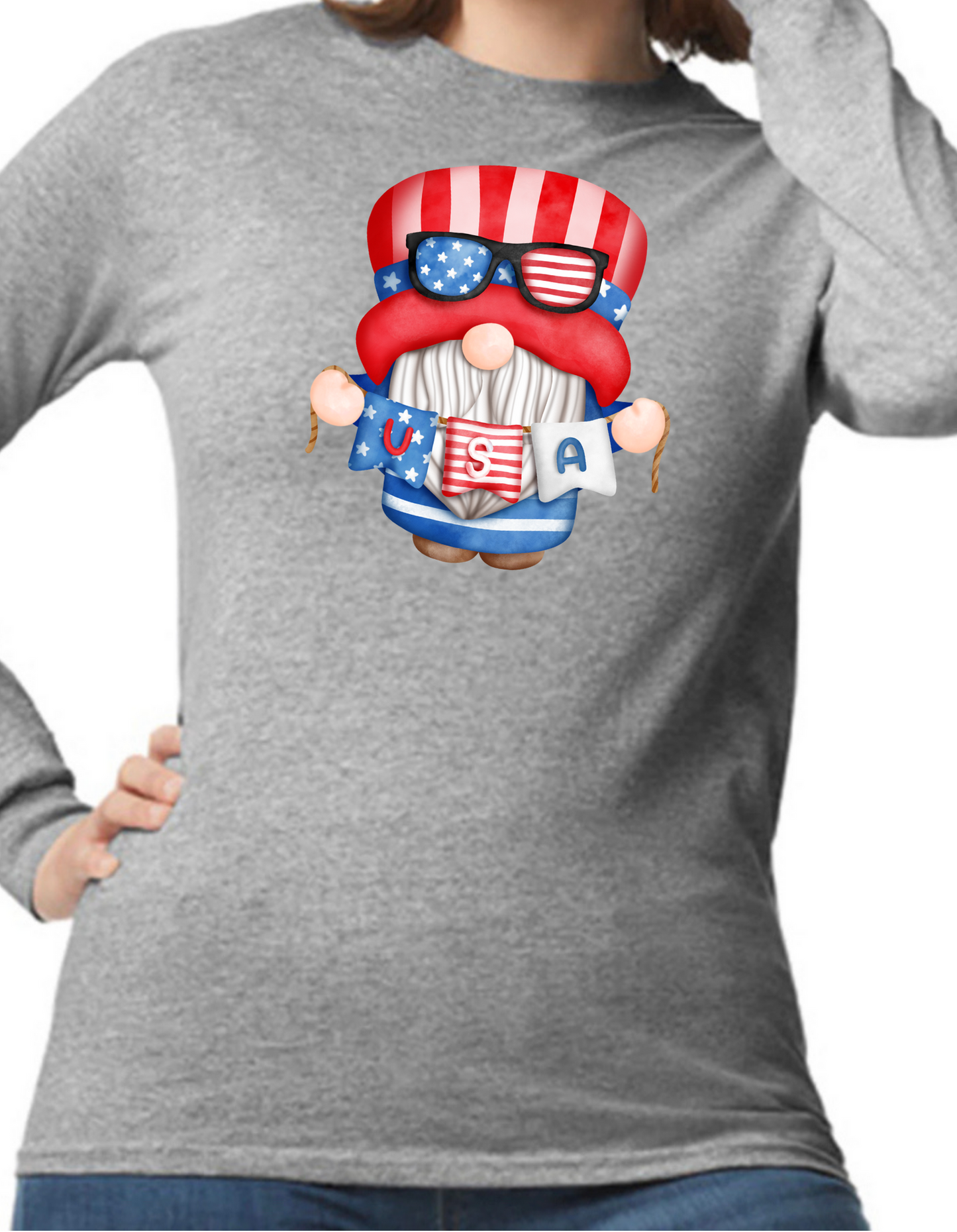 USA Gnome Longsleeve