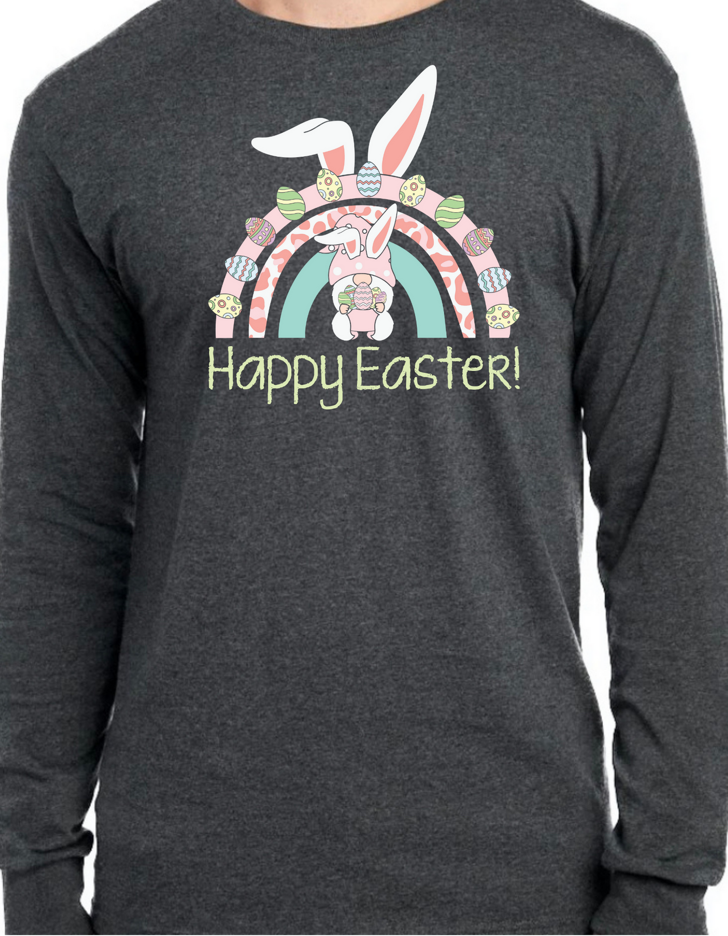 Easter Gnome Rainbow Longsleeve