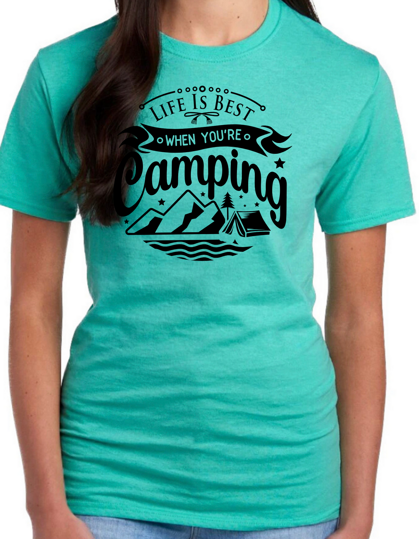 Life is Best When You’re Camping Graphic Tee