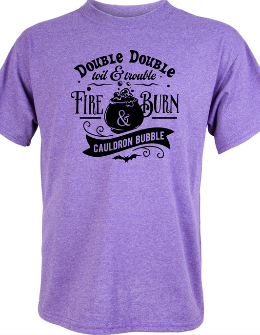 Double Double, Toil & Trouble Graphic Tee