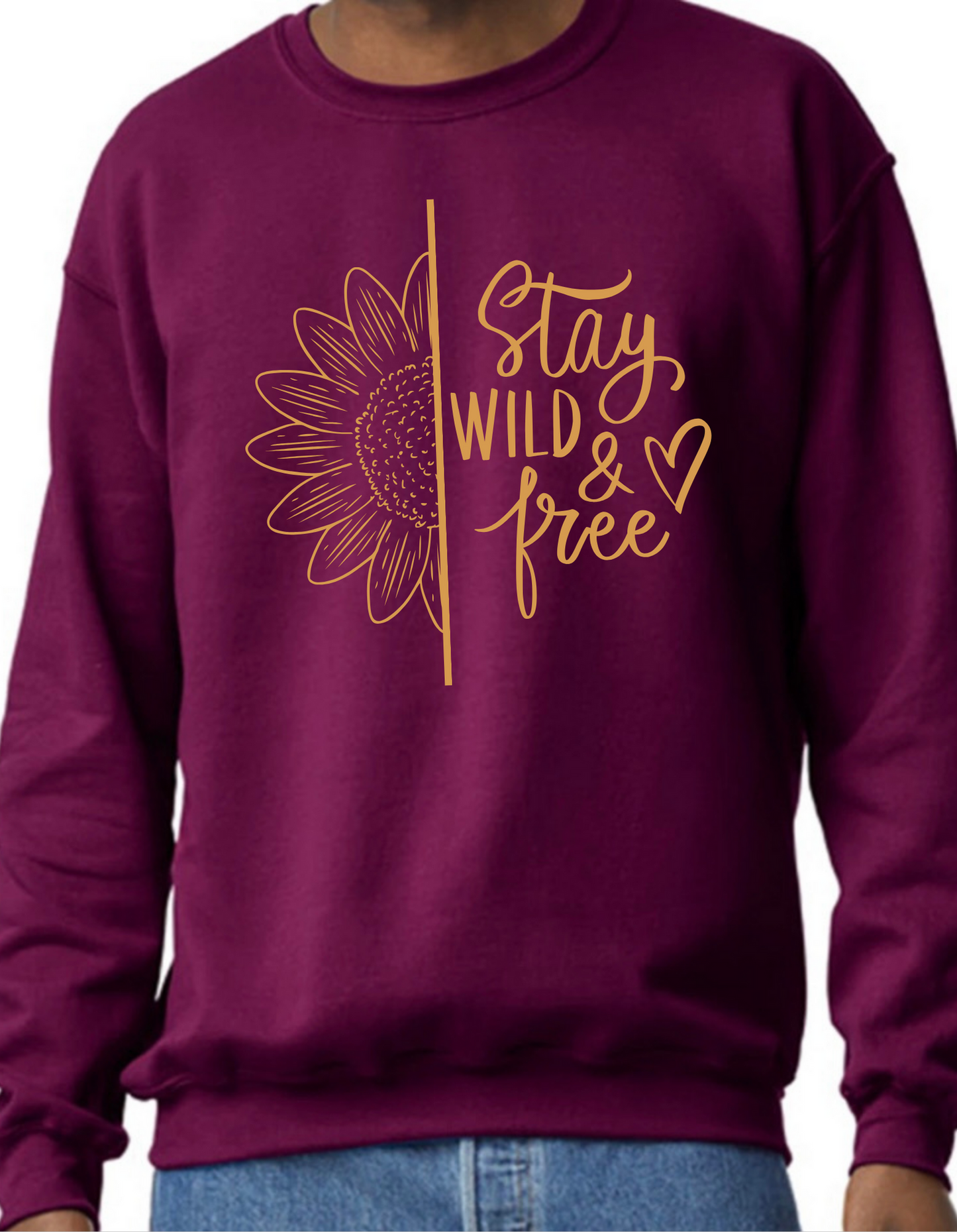 Stay Wild & Free Crewneck