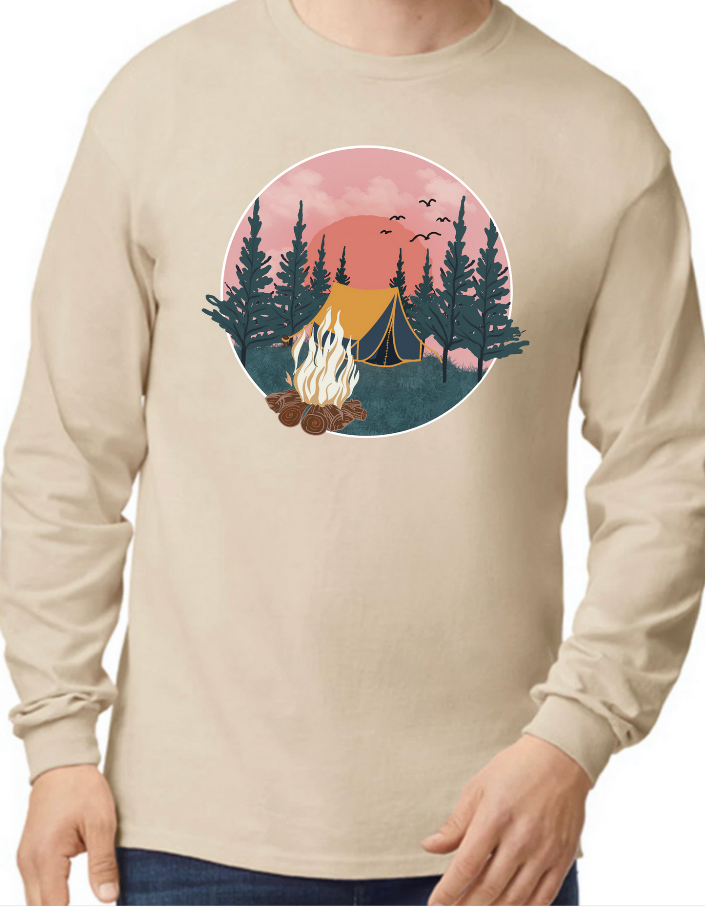 Campfire Sunset Longsleeve