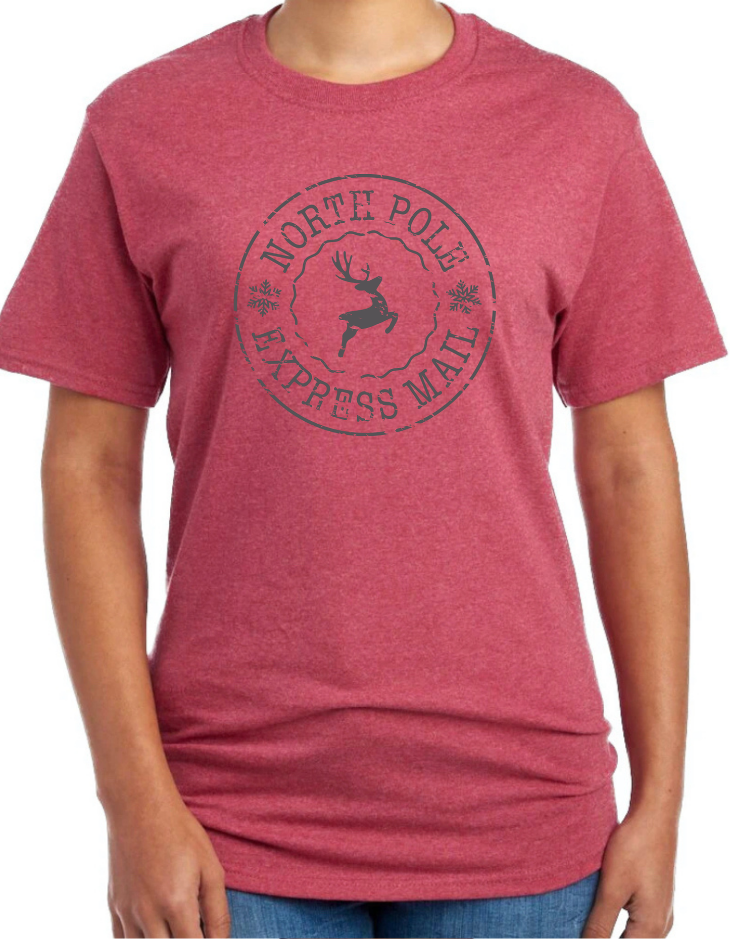 North Pole Express Mail Graphic Tee