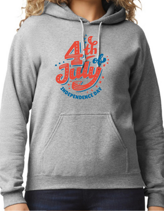 4th of July, Independence Day Hoodie