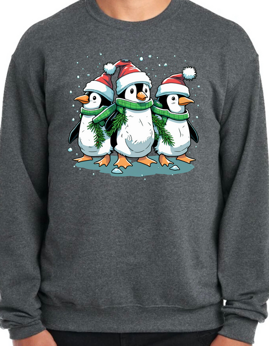 Christmas Penguin Crewneck