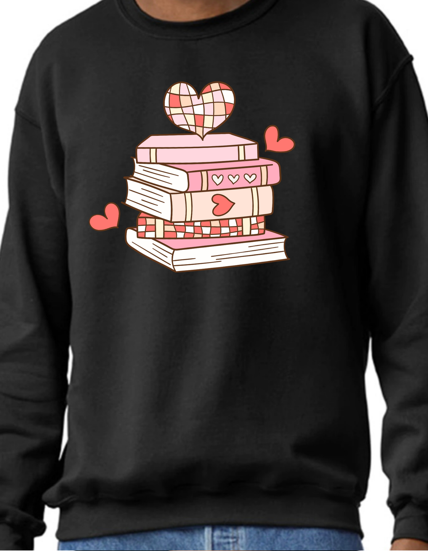 Valentine Books Crewneck