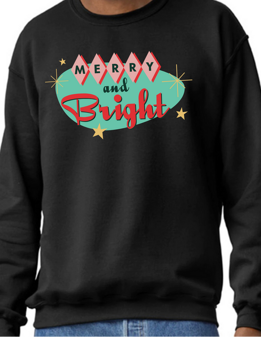 Merry and Bright Crewneck