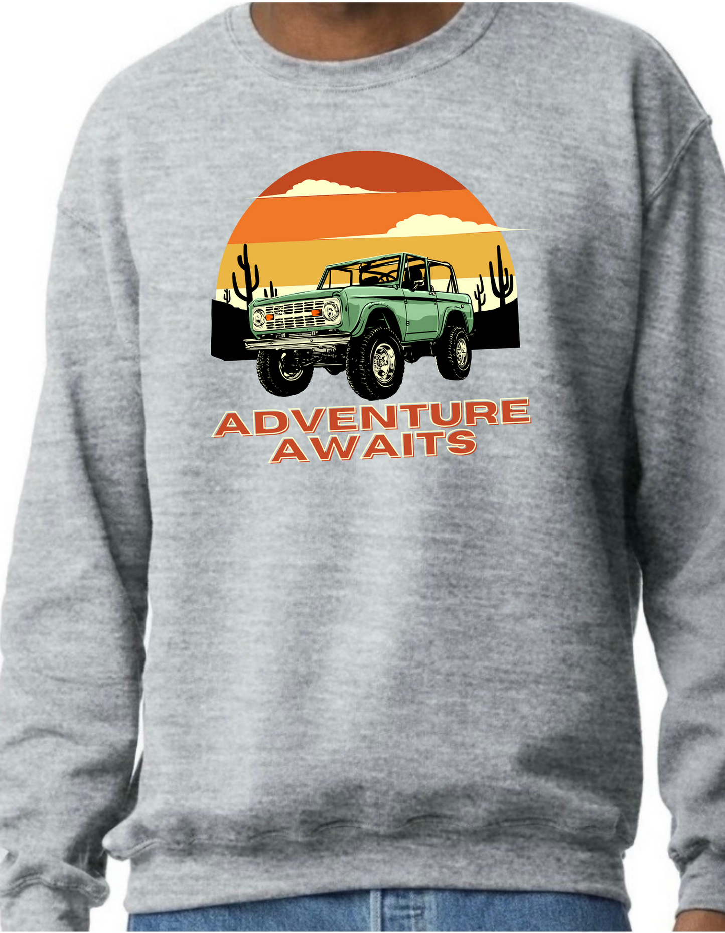 Adventure Awaits Crewneck