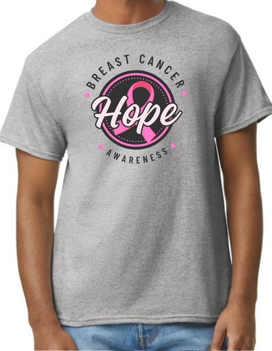 Breast Cancer Hope Graphic Tee