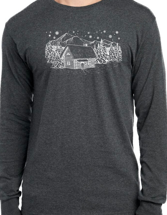 Winter Cabin Longsleeve