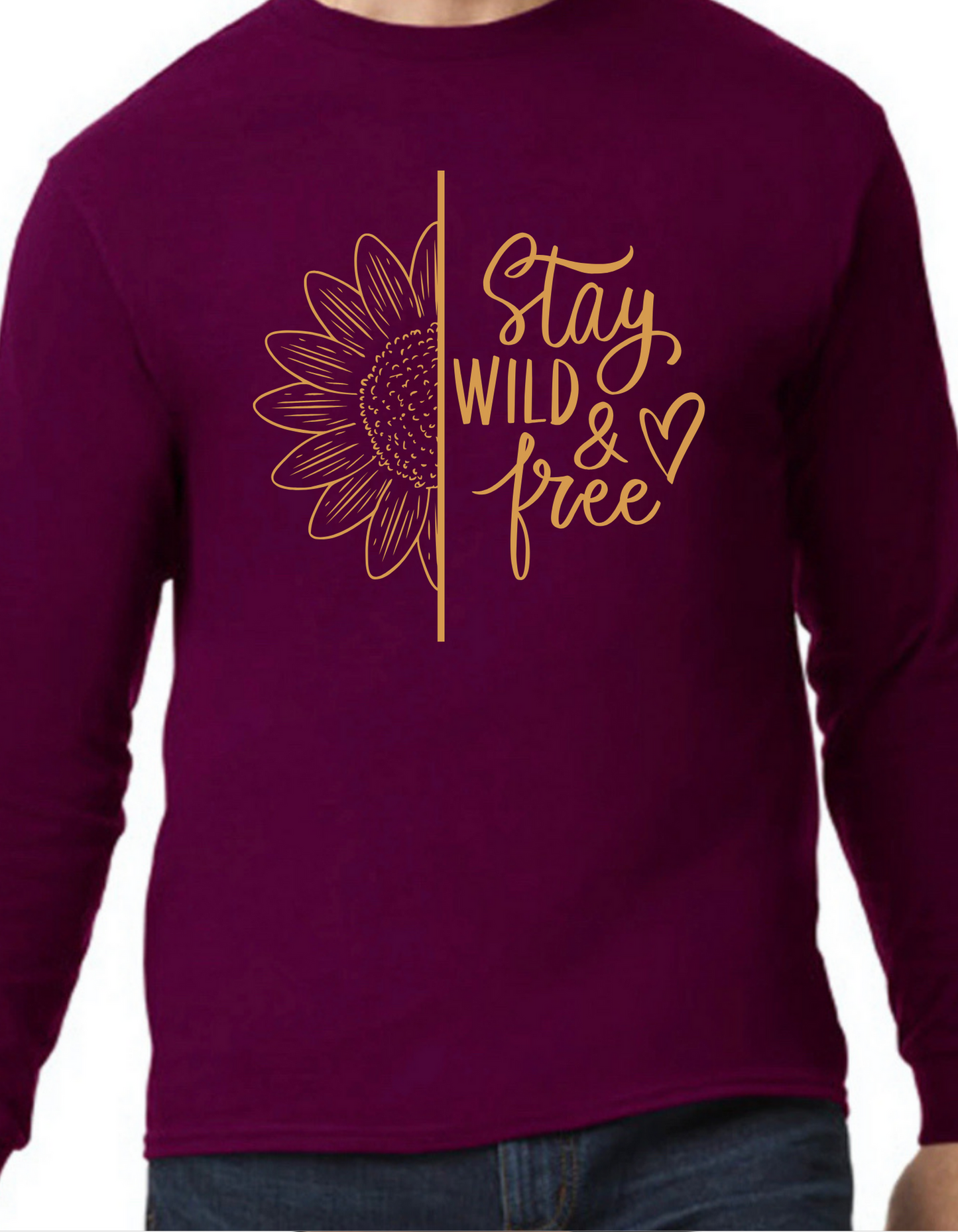 Stay Wild & Free Longsleeve