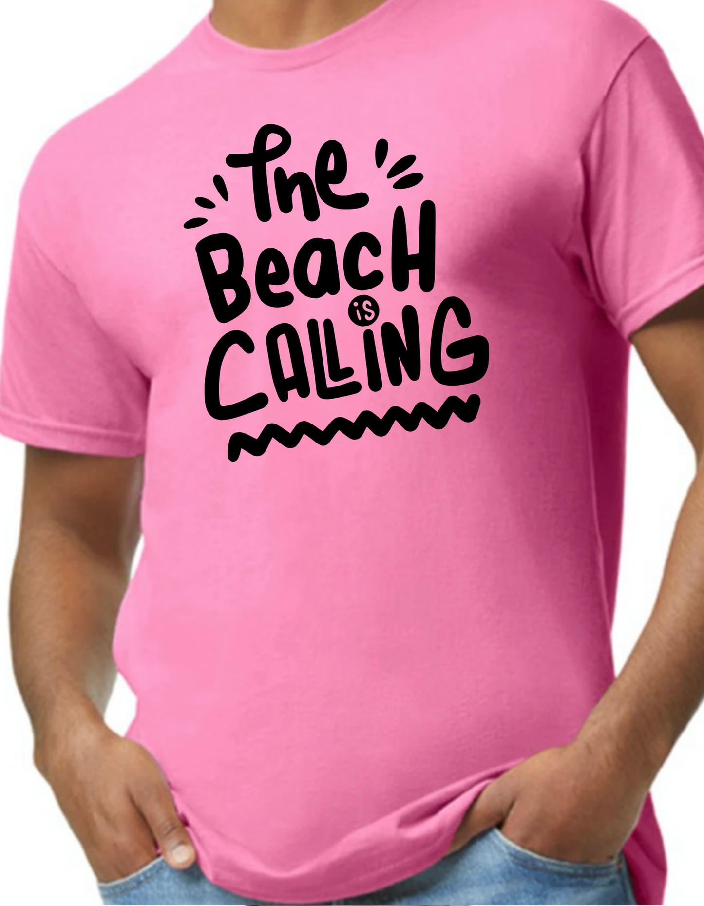 The Beach is Calling Graphic Tee