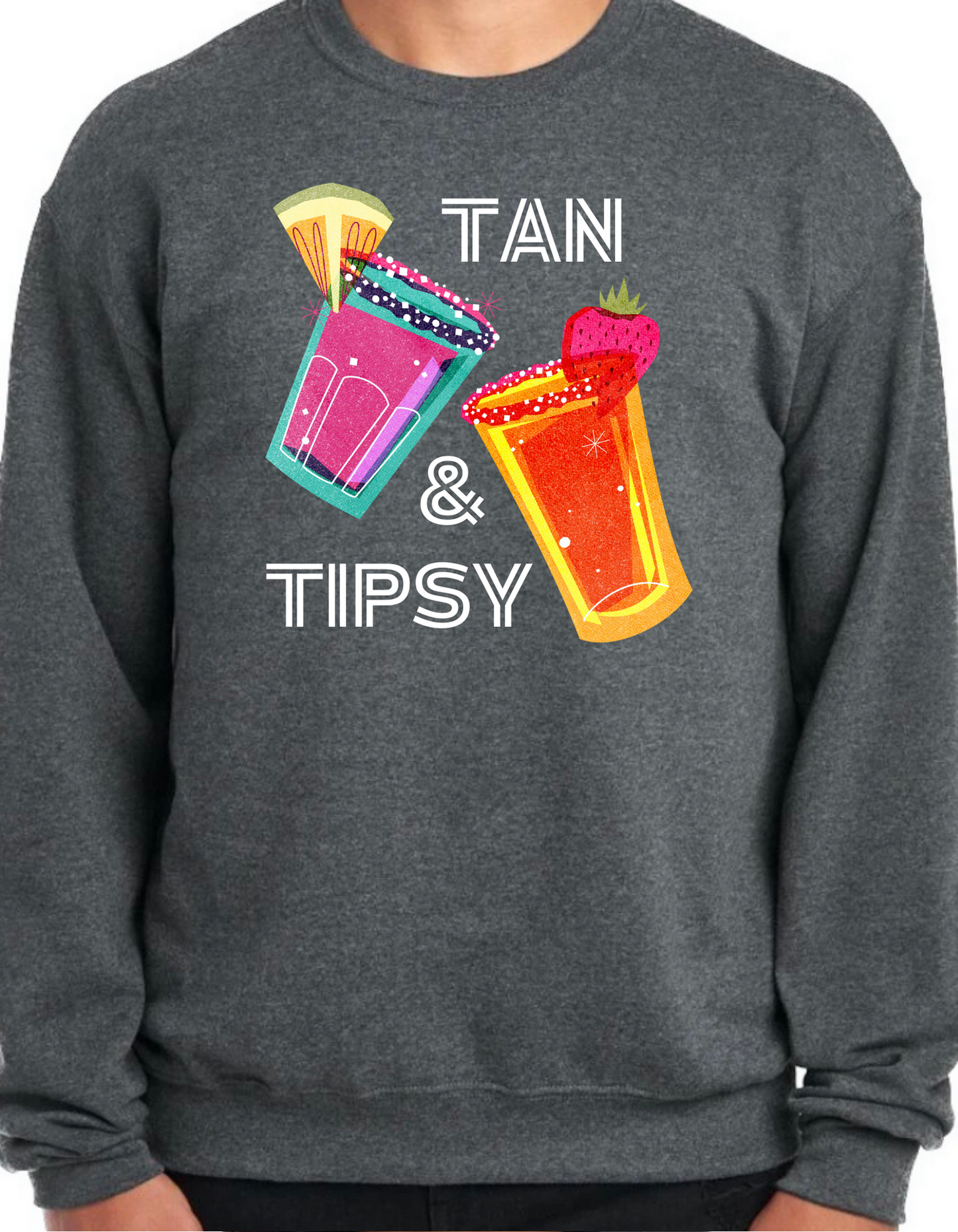 Tan & Tipsy Crewneck