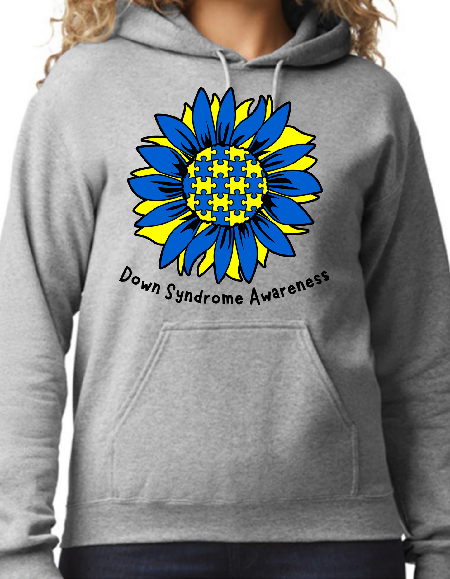 Down Syndrome Awareness Sunflower Hoodie