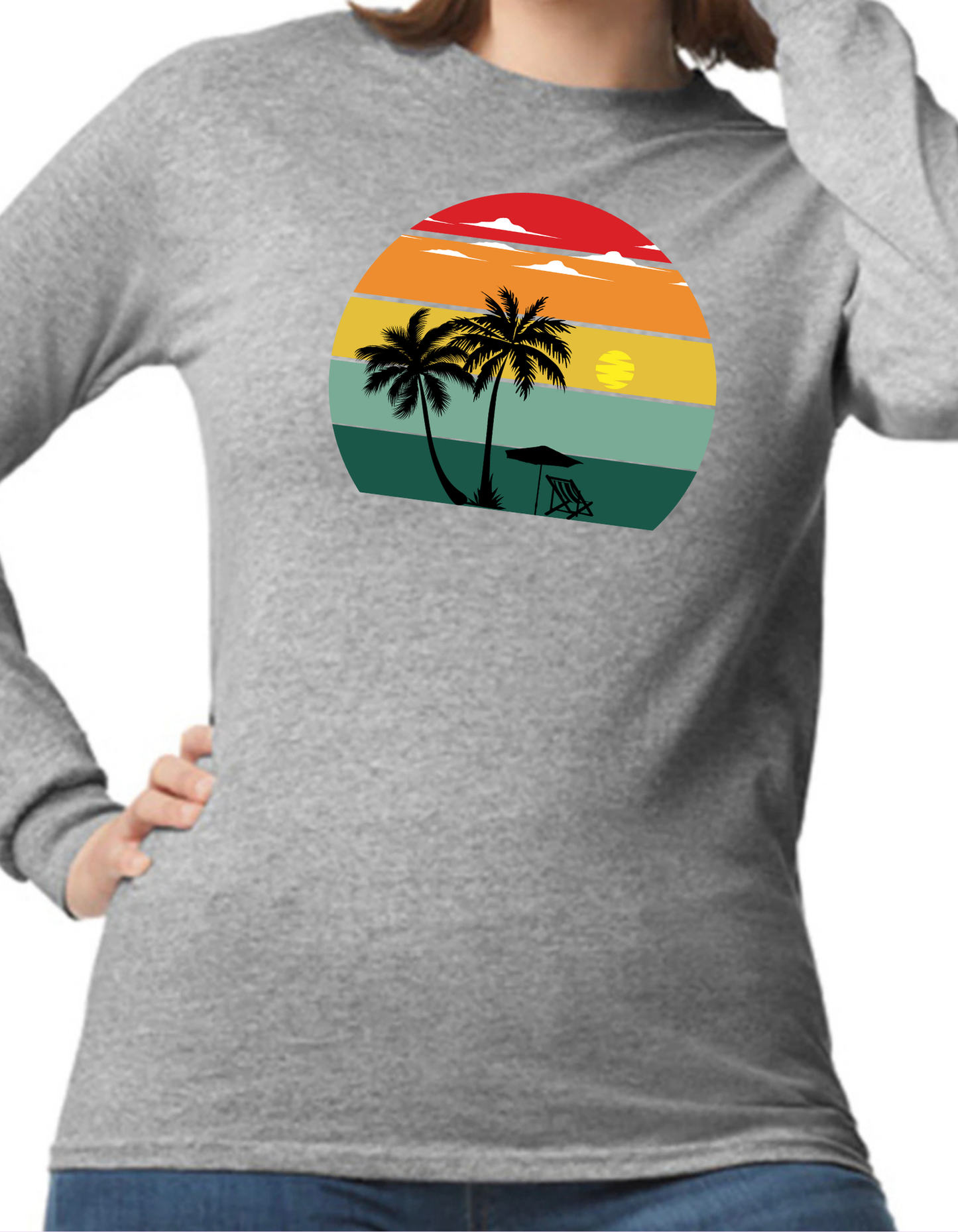 Sunset Rainbow Longsleeve
