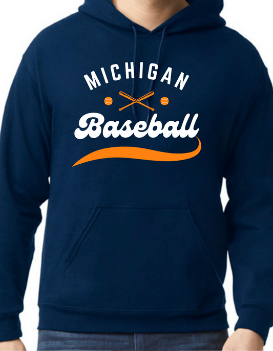 Michigan Baseball Hoodie