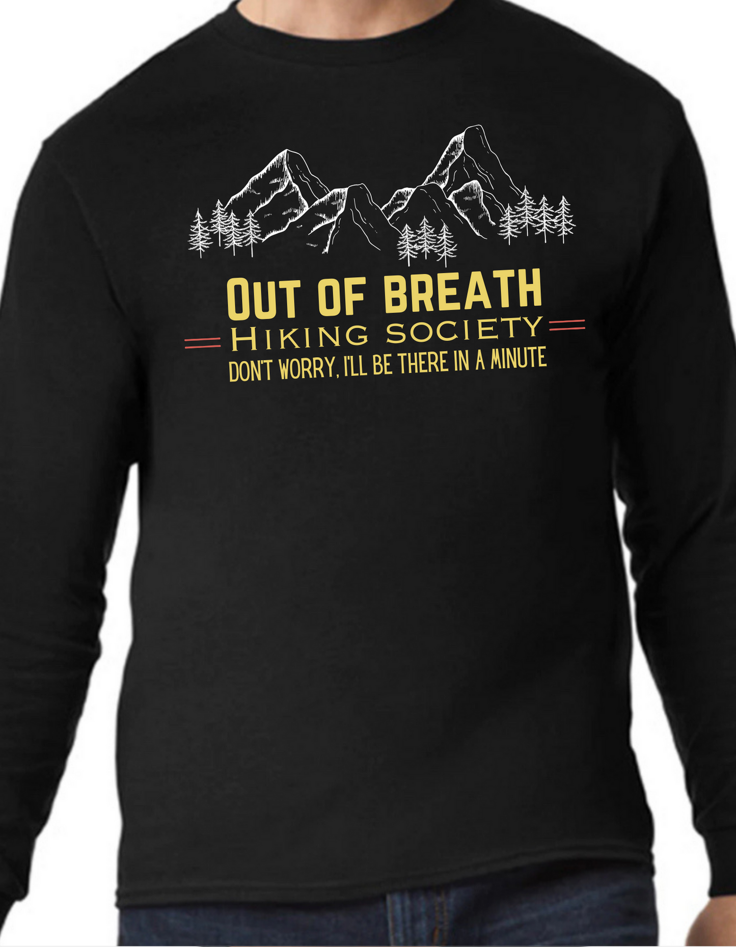 Out of Breath Hiking Society Longsleeve