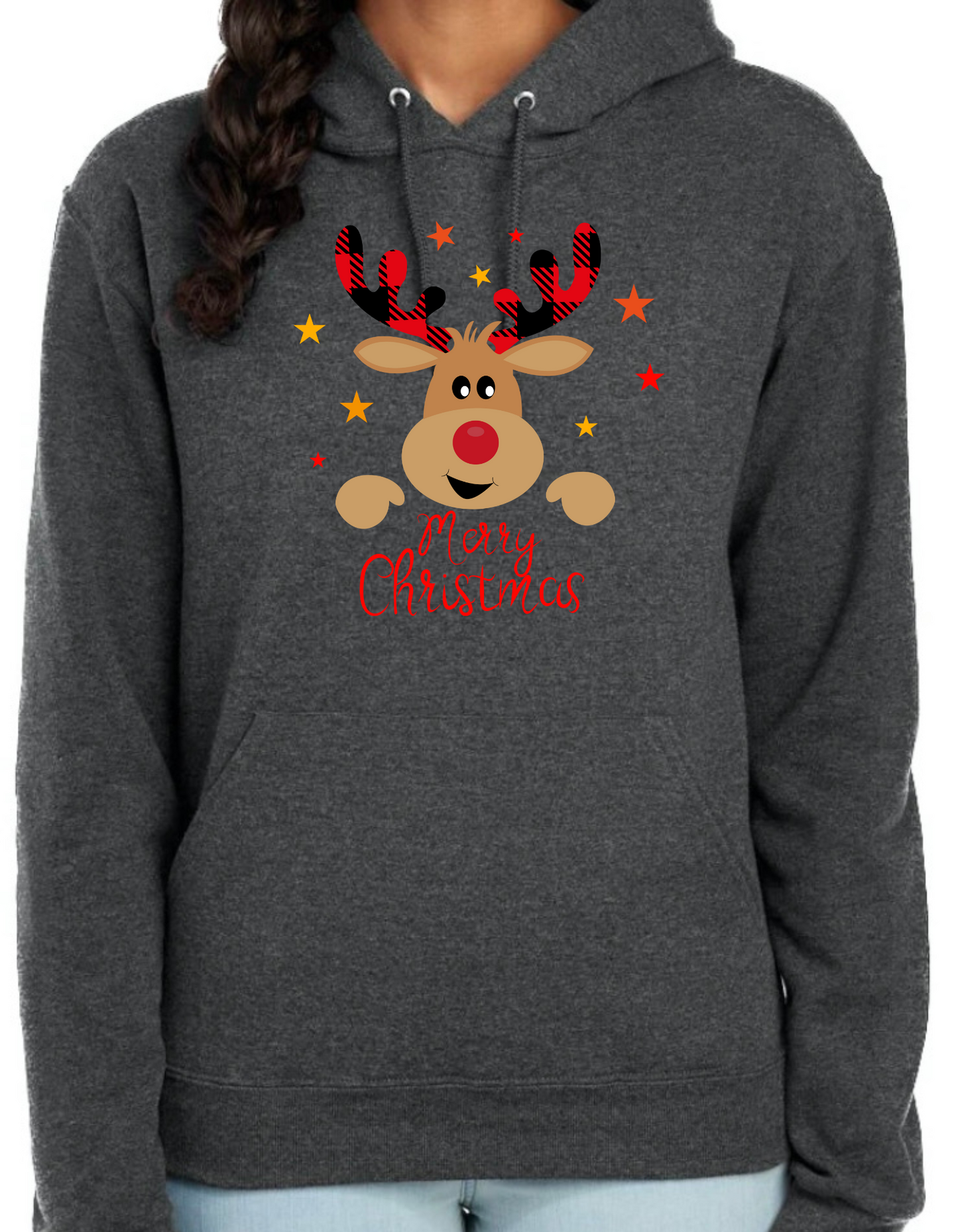 Merry Christmas Reindeer Hoodie