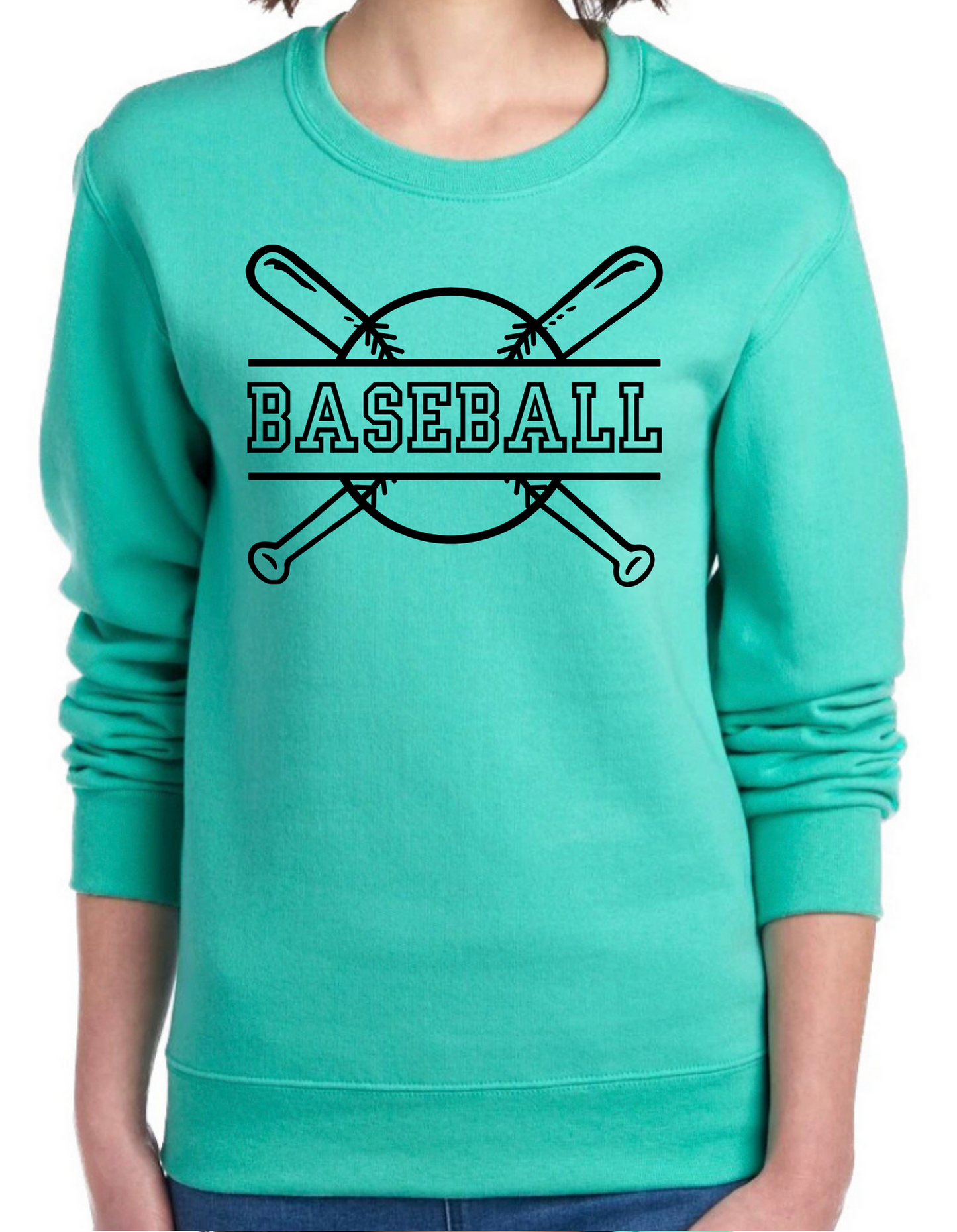 Baseball Crewneck