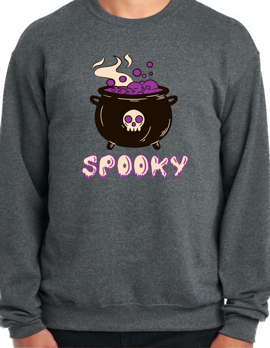 Spooky Cauldron Crewneck