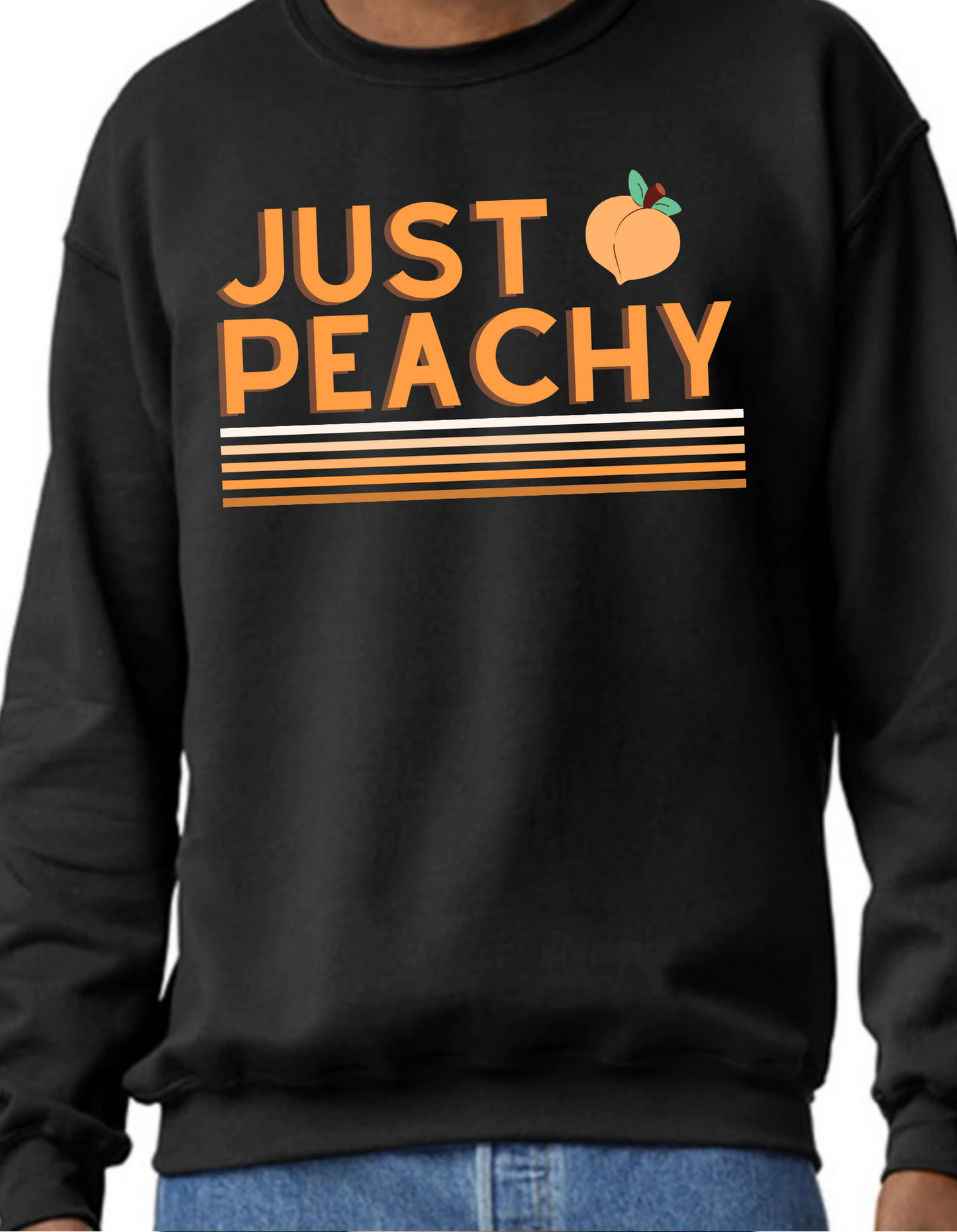 Just Peachy Crewneck