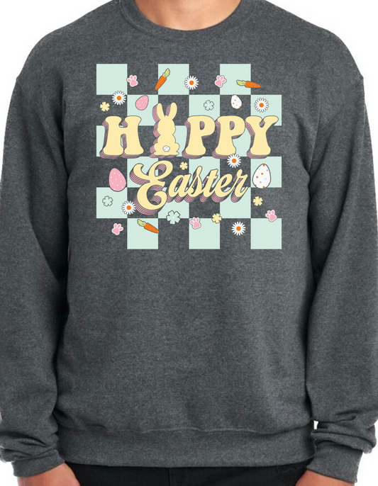 Retro Happy Easter Crewneck