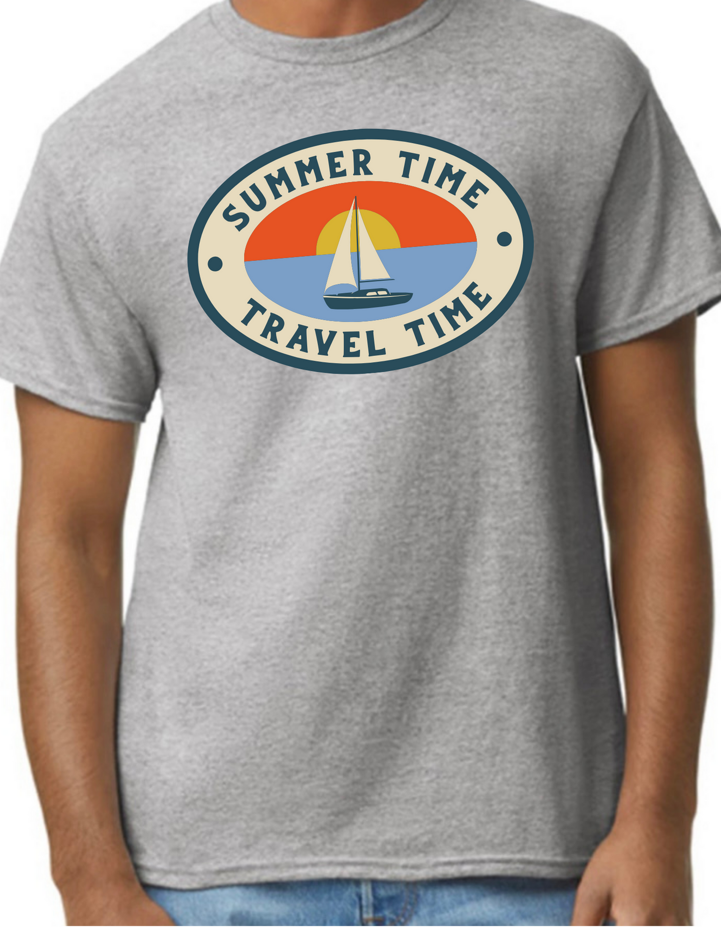 Summer Time • Travel Time Graphic Tee