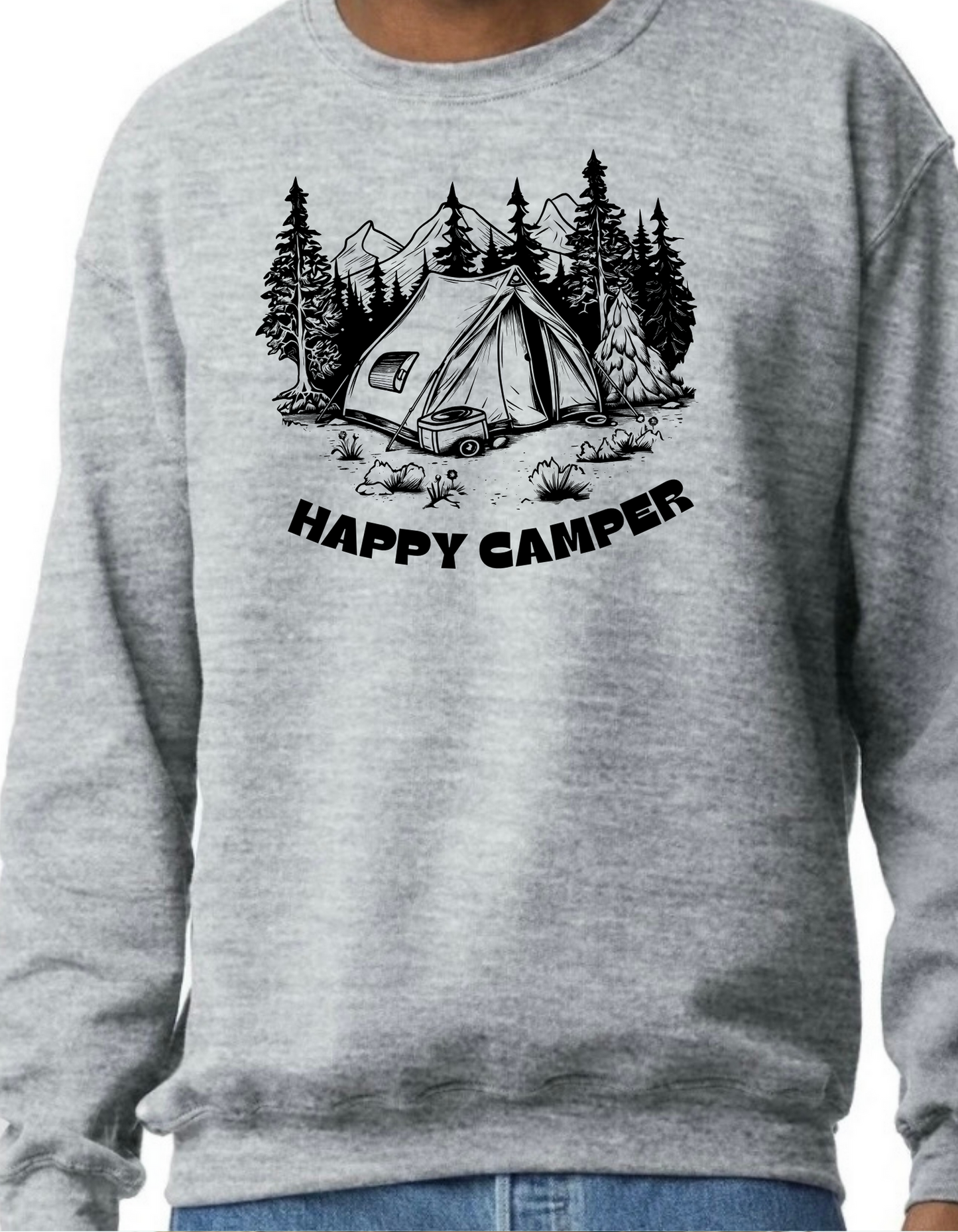 Happy Camper Crewneck