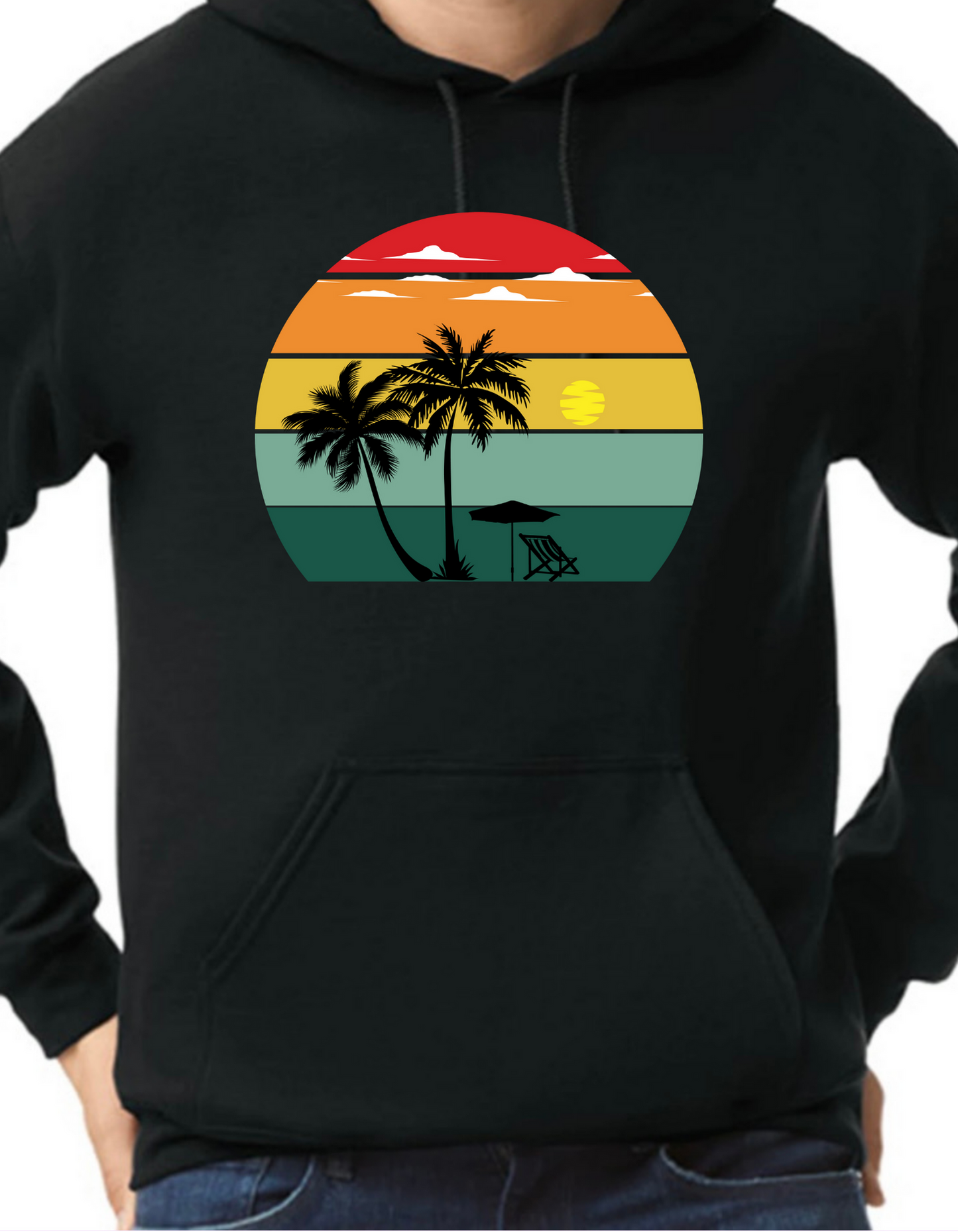 Sunset Rainbow Hoodie