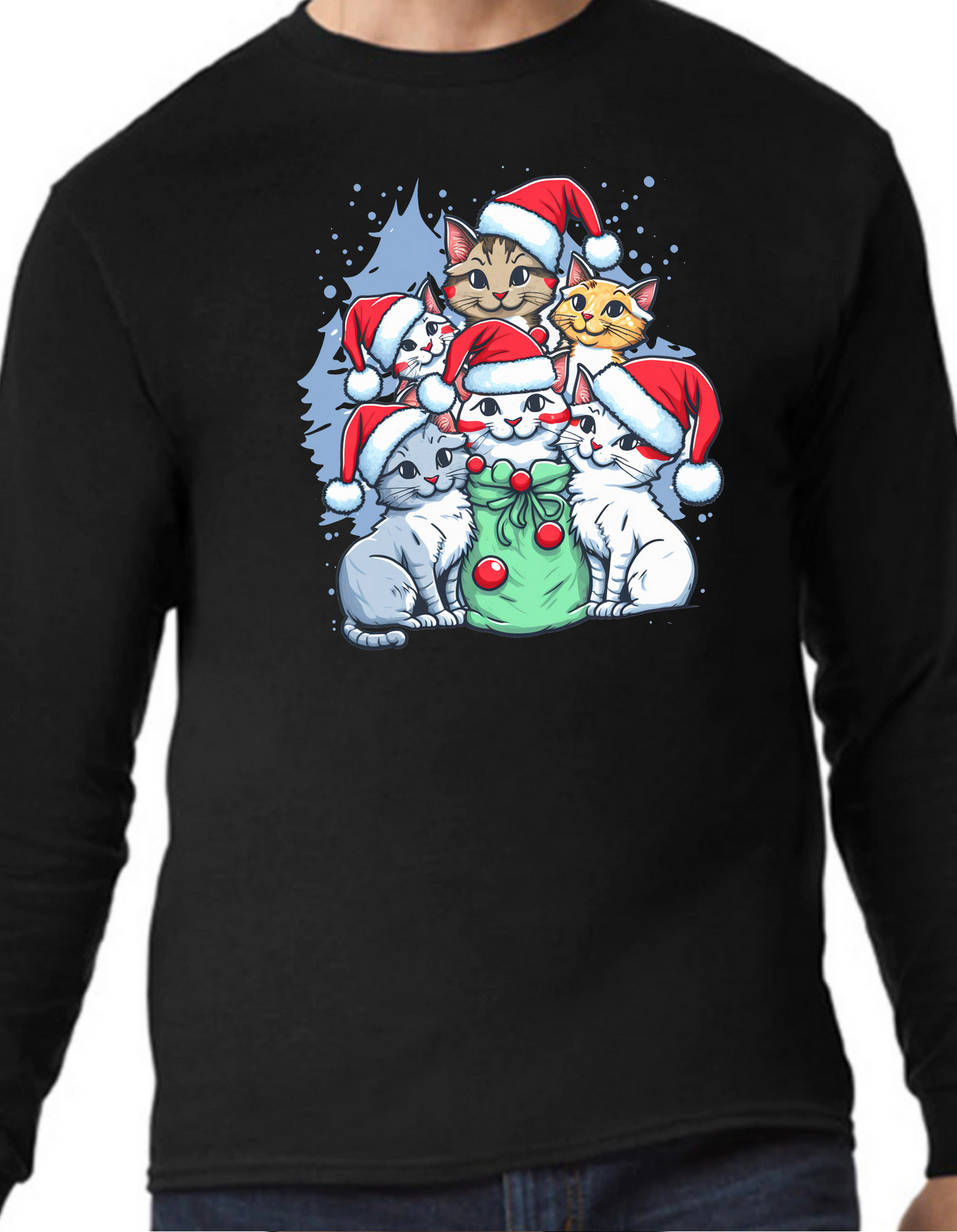 Christmas Cats Longsleeve