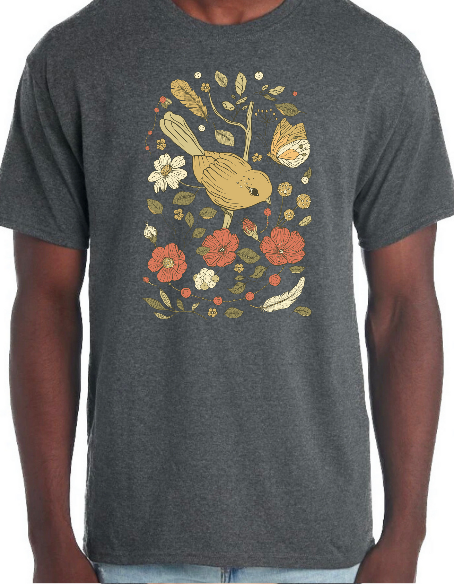 Spring Bird Graphic Tee