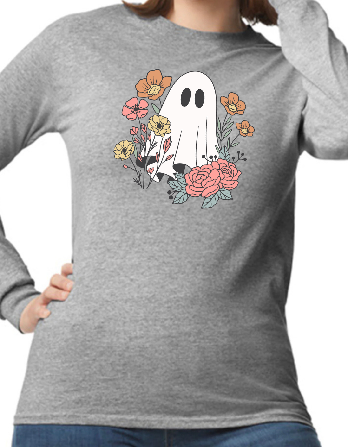 Flower Ghost Longsleeve