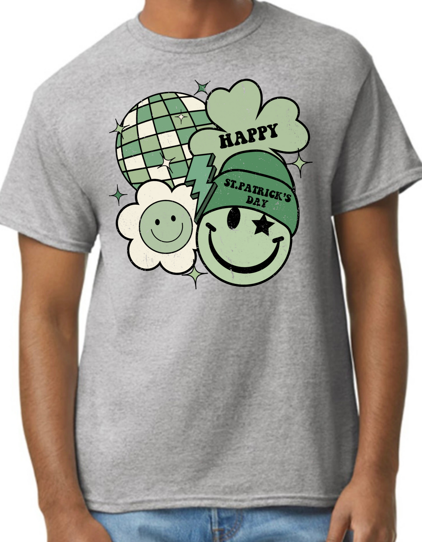 Happy St. Patrick’s Day Green Graphic Tee