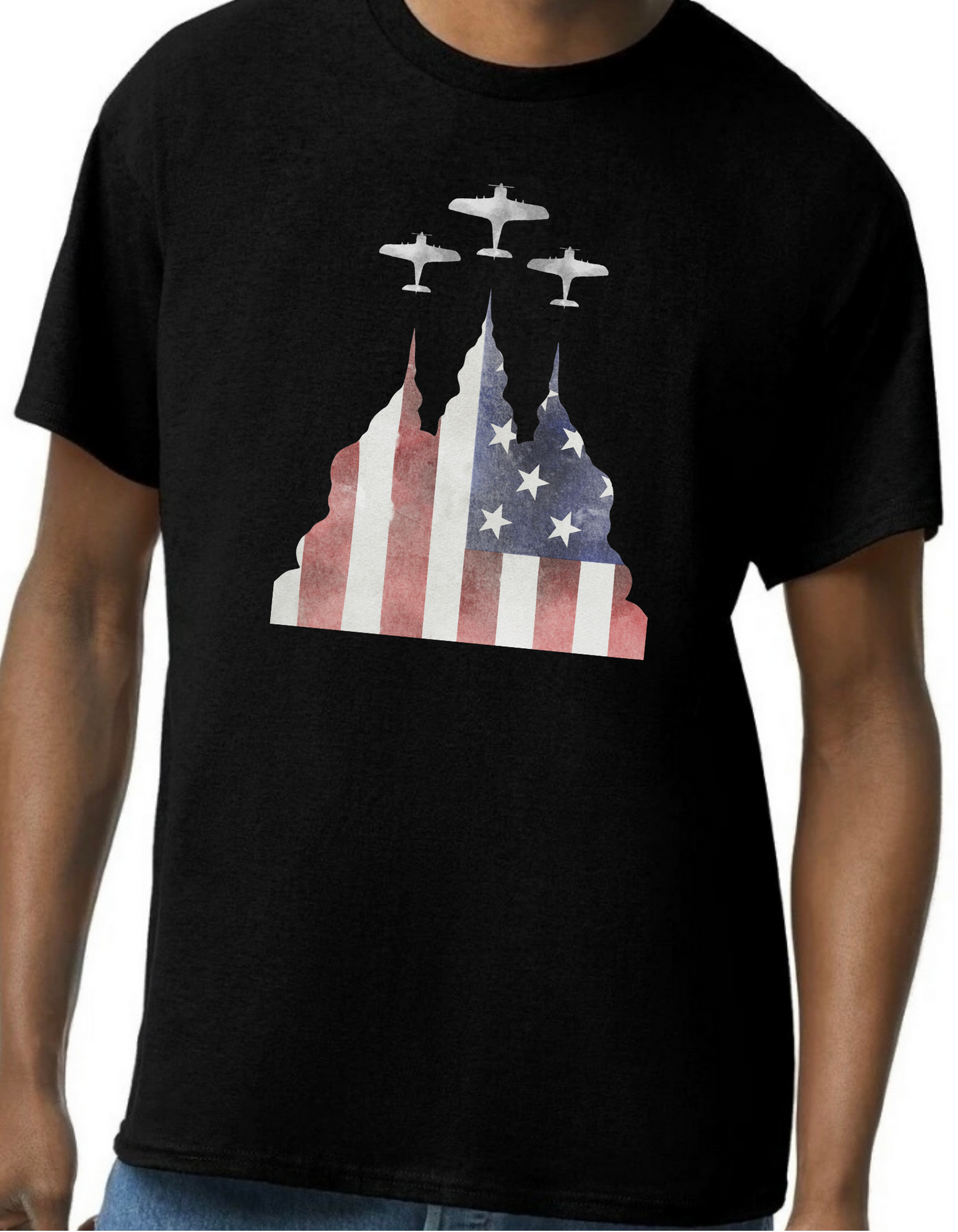 American Plane Graphic Tee