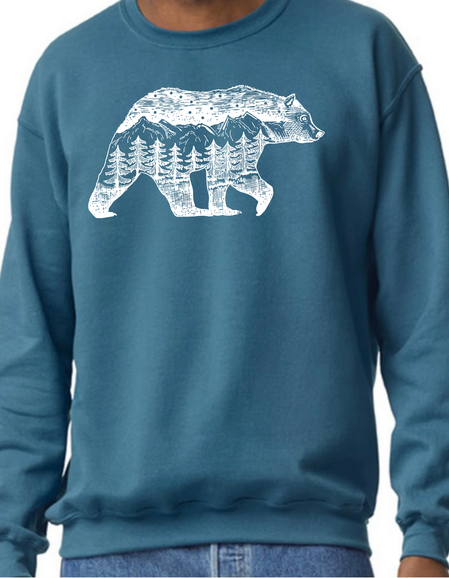 Mountain Bear Crewneck