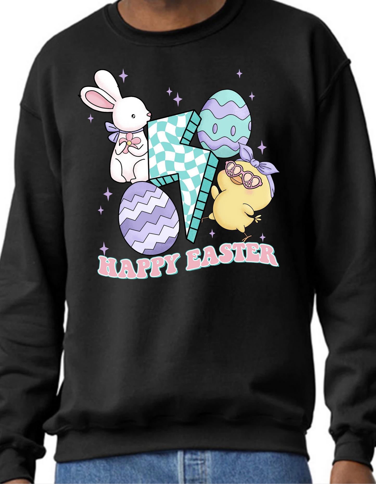 Hippie Easter Crewneck