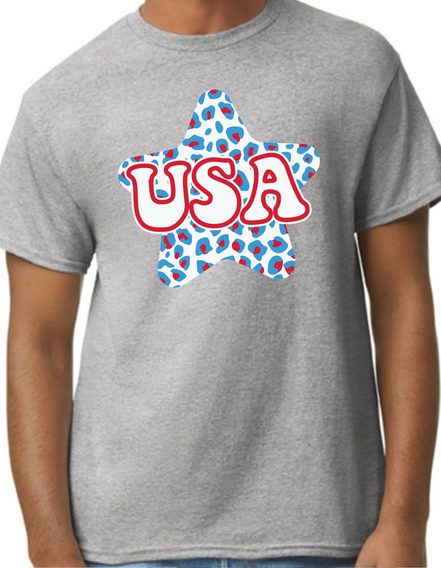 USA Star Graphic Tee