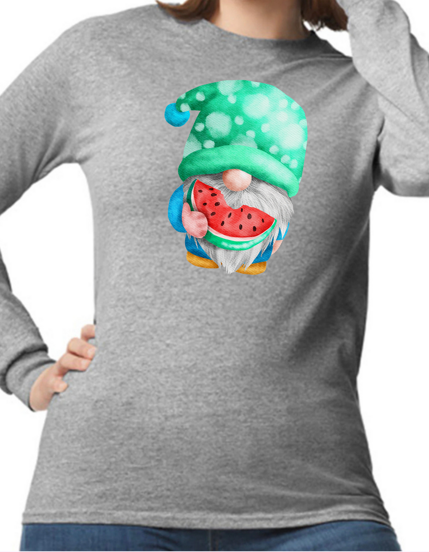 Watermelon Gnome Longsleeve