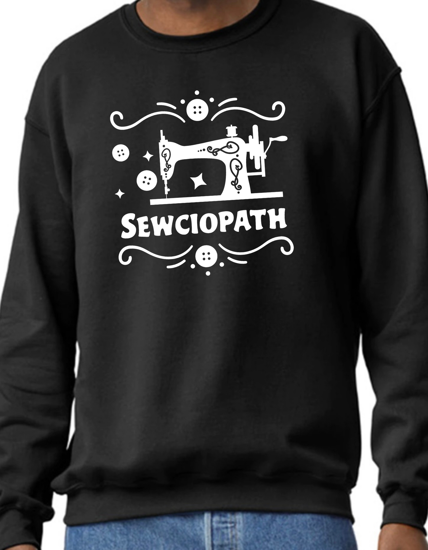 Sewciopath Crewneck