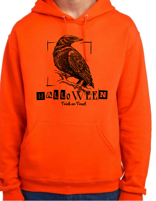 Halloween Crow Hoodie