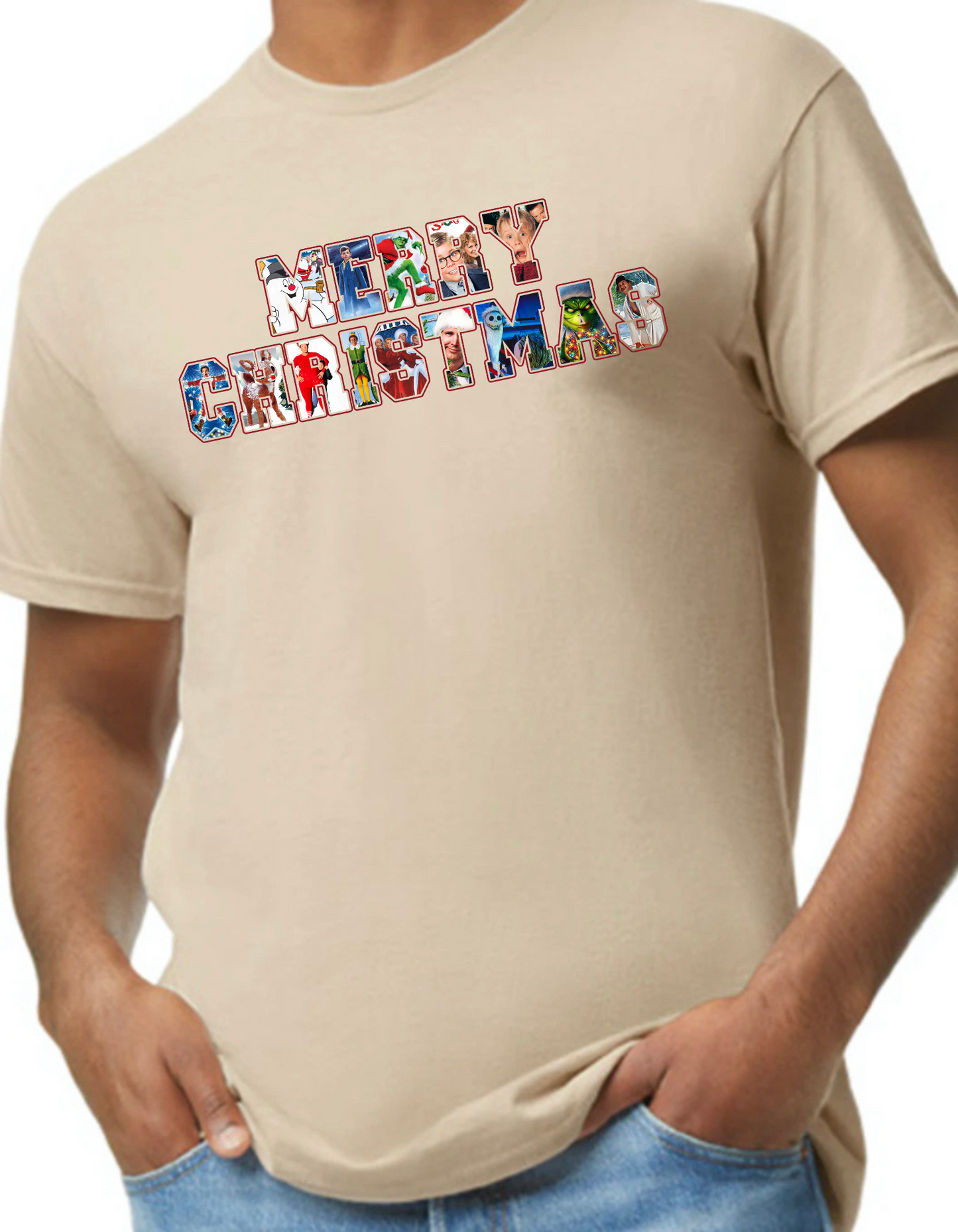 Merry Christmas Movies Graphic Tee