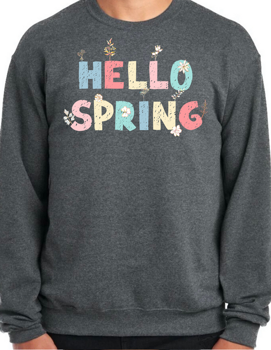 Hello Spring Crewneck