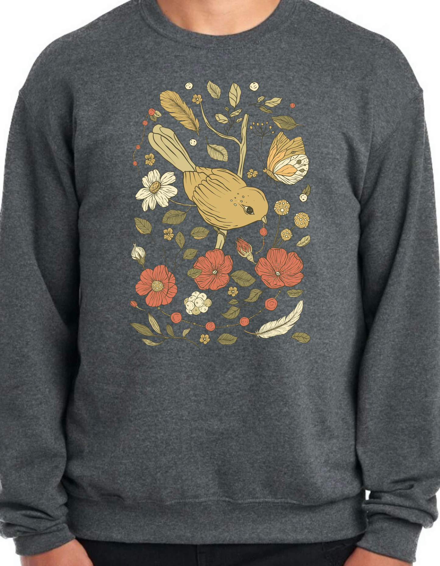 Spring Bird Crewneck