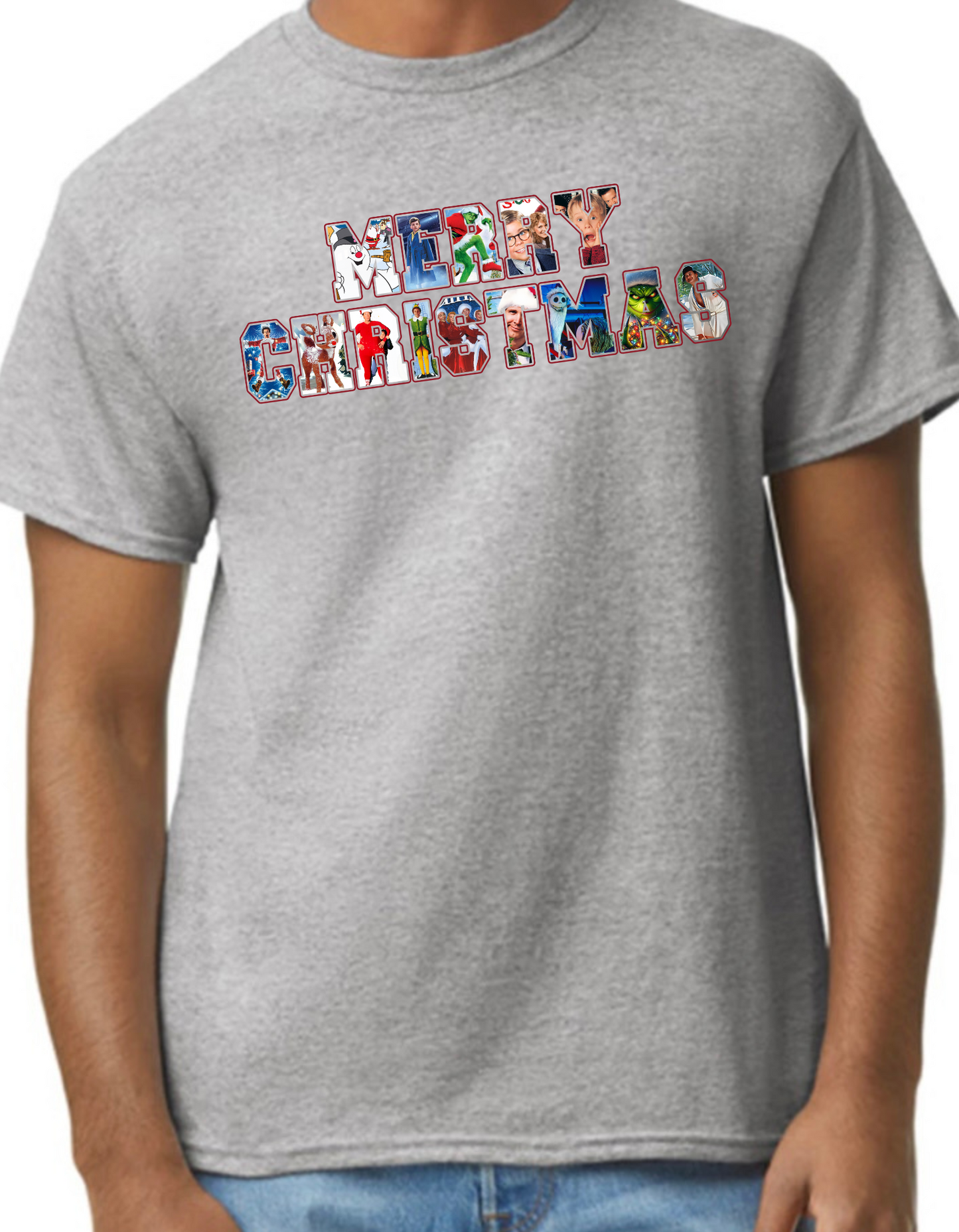 Merry Christmas Movies Graphic Tee