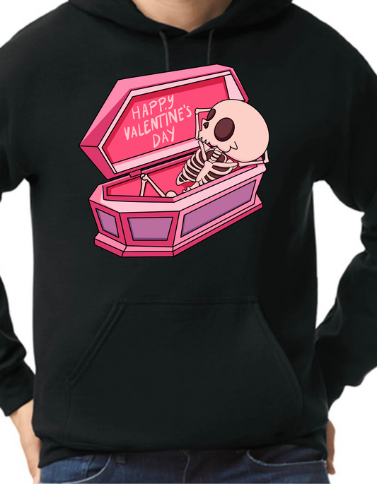 Valentine Coffin Hoodie