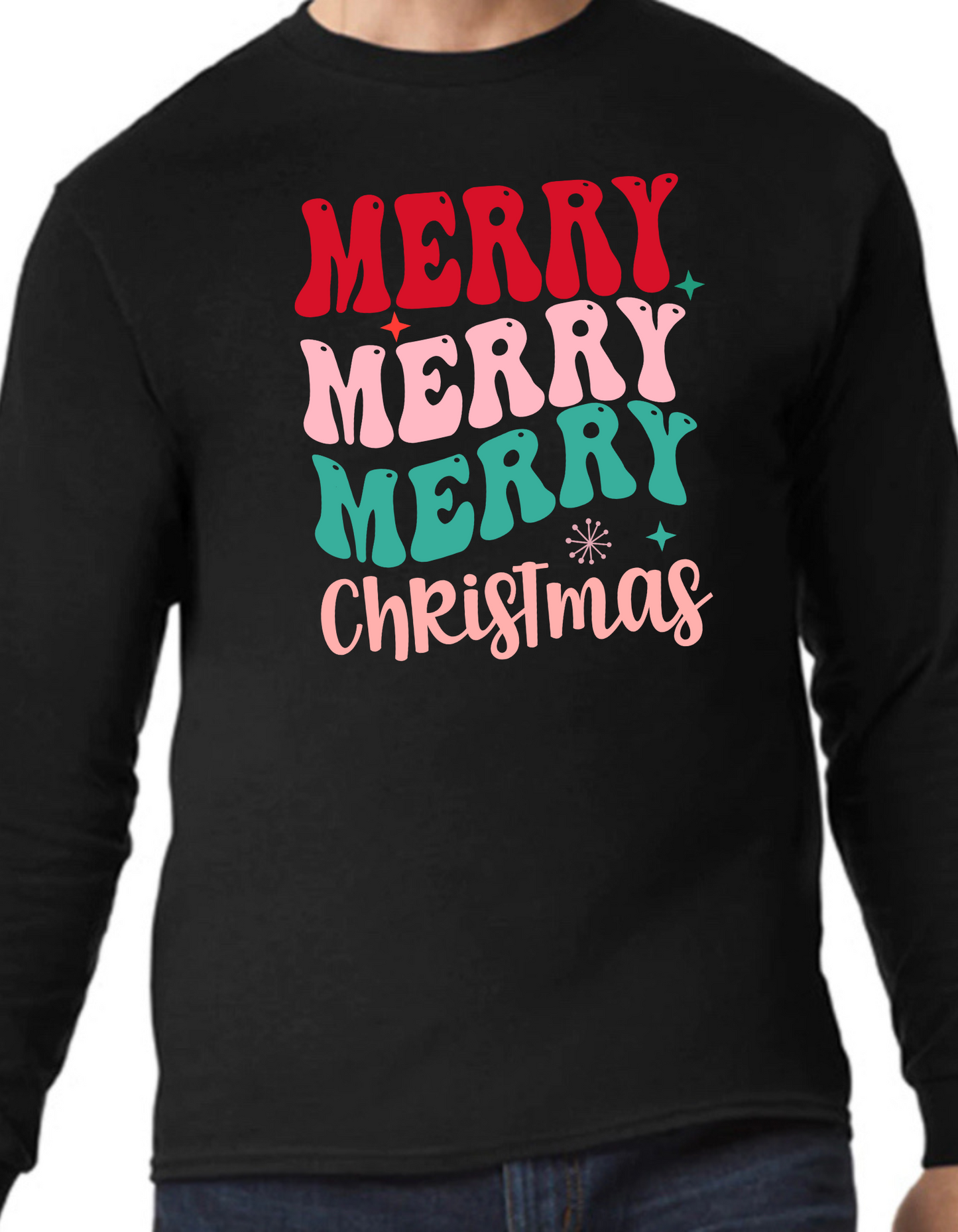 Merry Merry Merry Christmas Longsleeve