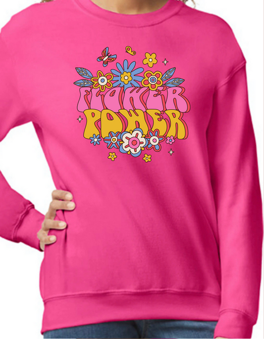 Flower Power Crewneck